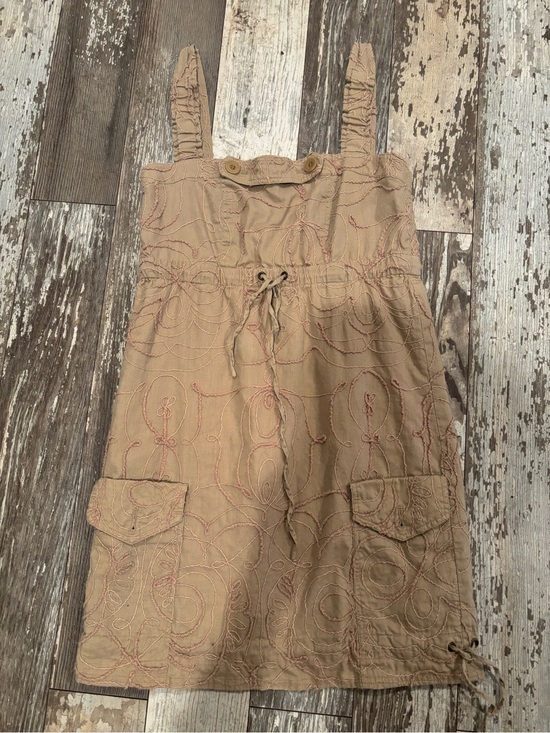 BCBGirls Dresses & Skirts - BCBG Embroidered Cargo Pocket Sundress